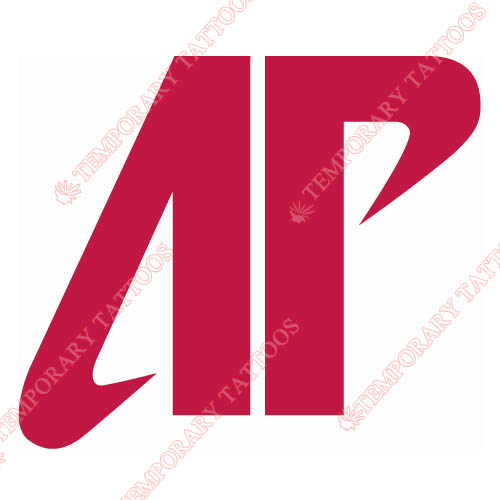 Austin Peay Governors 1972 Pres Primary Customize Temporary Tattoos Stickers NO.3766